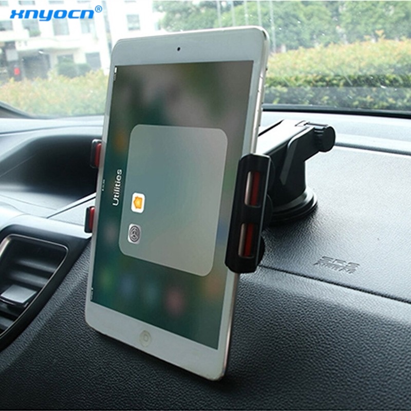 Giá Đỡ Máy Tính Bảng Bằng PC Có Giác Hút Gắn Kính Chắn Gió Xe Hơi Cho 7~11 inches