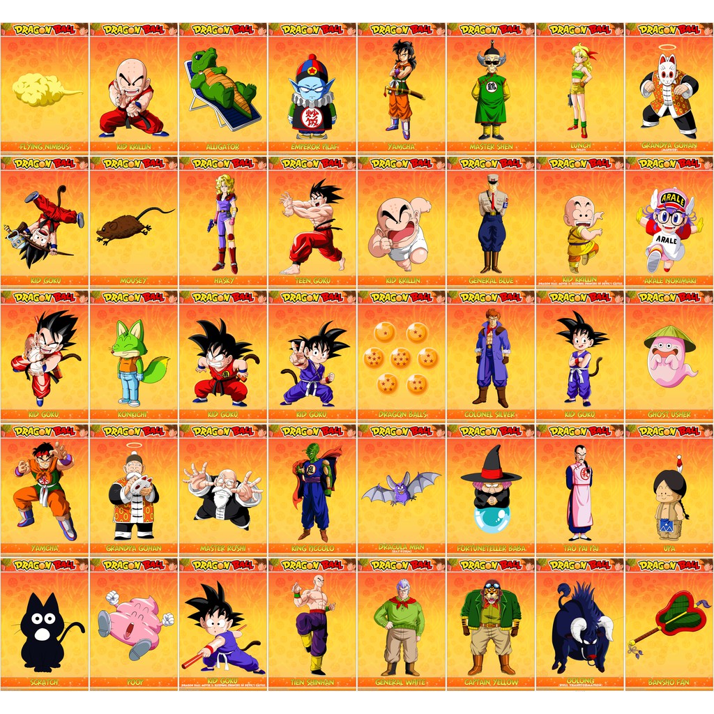 Bộ Sưu Tập Thẻ Dragon Ball - Dragon Ball Z- Dragon Ball GT