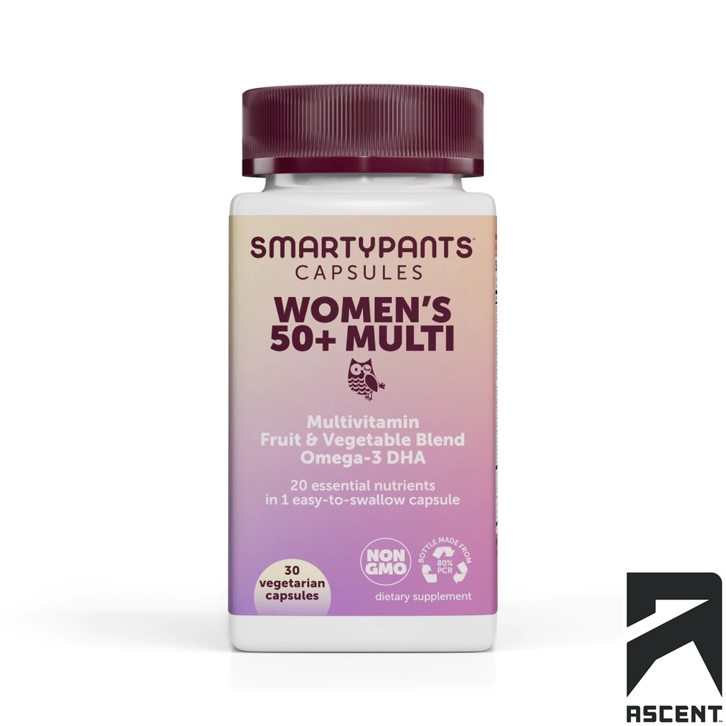 PHÂN PHỐI CHÍNH HÃNG Vitamin cho nữ giới cao tuổi Smarty Pants Women's 50+ dạng viên nang