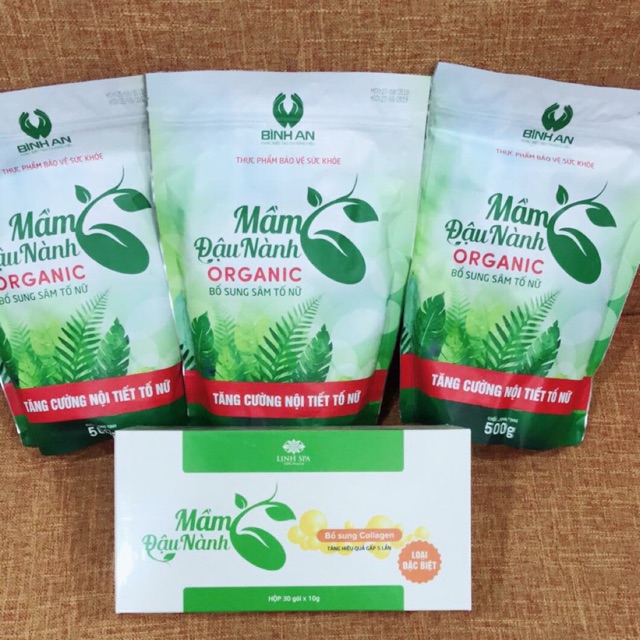 (Siêu sốc )🤗 MUA 3 MẦM ORGANIC TẶNG NGAY 1 MẦM COLAGEN 😍