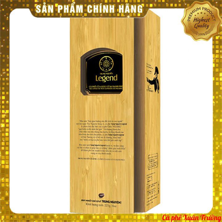 Hộp quà cao cấp Cà phê Chồn Legendee Trung Nguyên