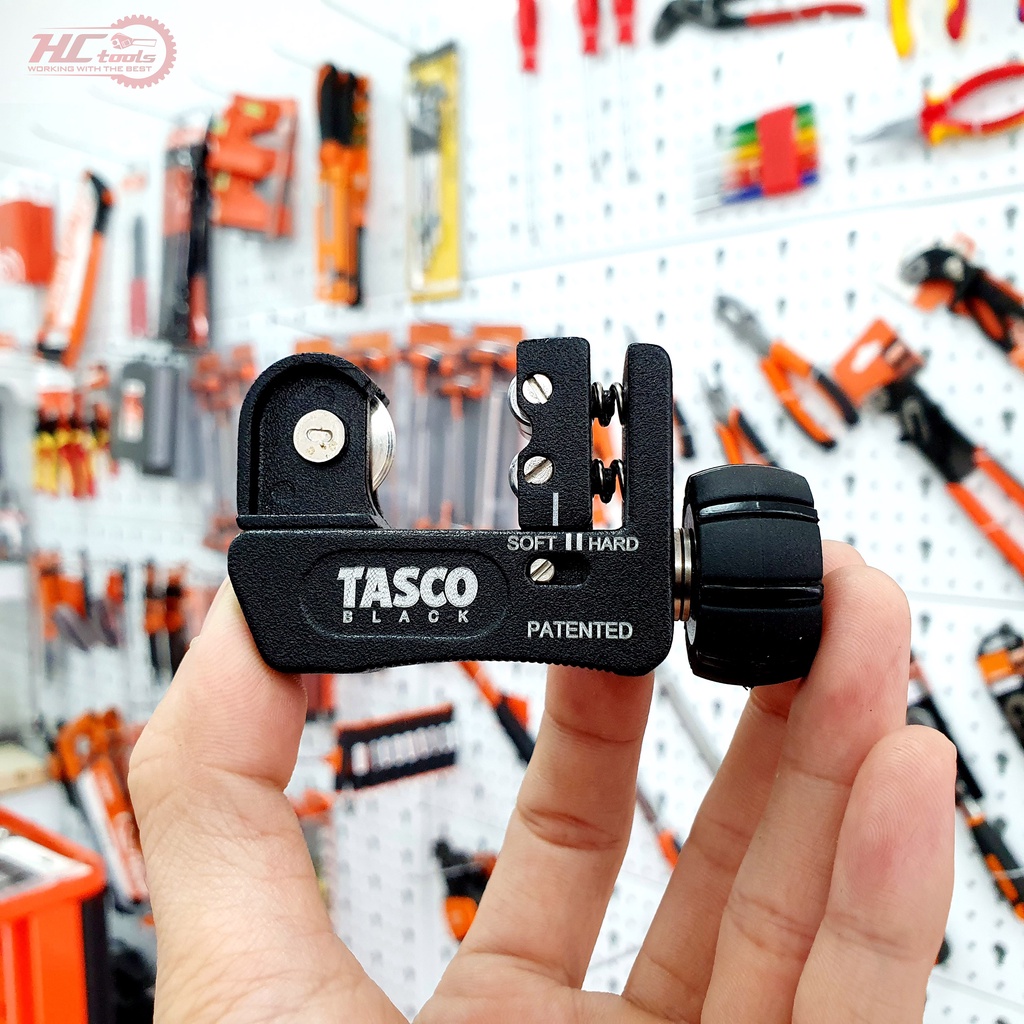 Dao cắt ống đồng mini Tasco TB22N có lò xo trợ lực