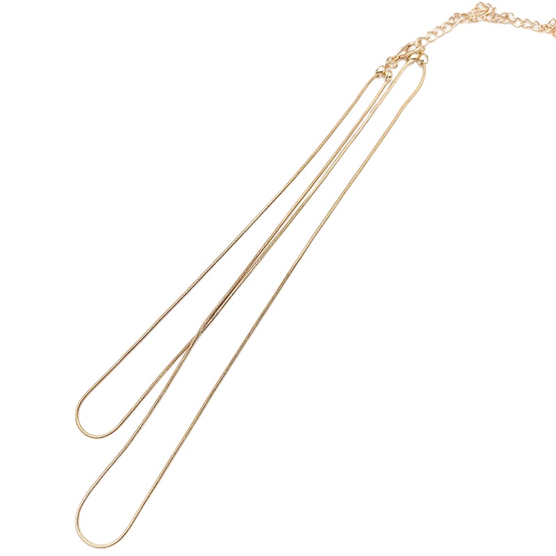 Vòng cổ Hai Lớp Siêu Mỏng Kiểu Dáng Đơn Giản Hàng Mới 2022