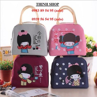 túi đựng hộp cơm giữ nhiệt - túi đựng hộp cơm
