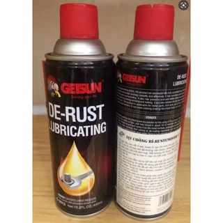 Xịt chống rỉ sét Getsun 450ml