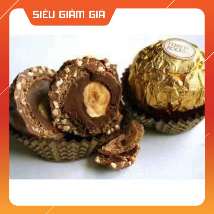 * Sô cô la Ferrero Rocher Đức hộp 200g (gồm 16 viên) Ma20s vb14s