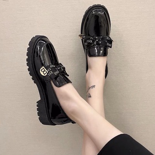 Giày Oxford, Giày lười da bóng nơ GG