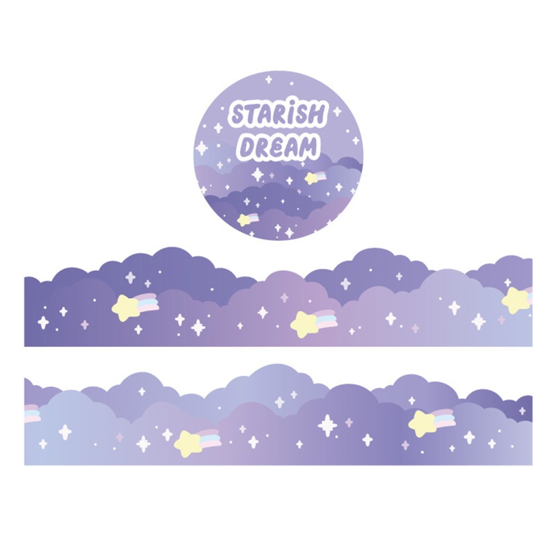 Cuộn Băng Washi Họa Tiết Hoạt Hình Dùng Trang Trí Album DIY