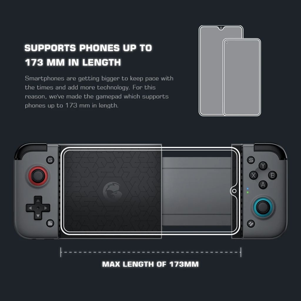 Tay cầm chơi game Gamesir X2 Bluetooth Hỗ trợ đa nền tảng Android/IOS đạt MFI