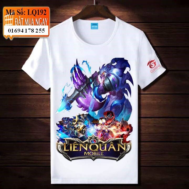 ÁO THUN NAM NỮ LIÊN QUÂN 15 BIG SIZE
