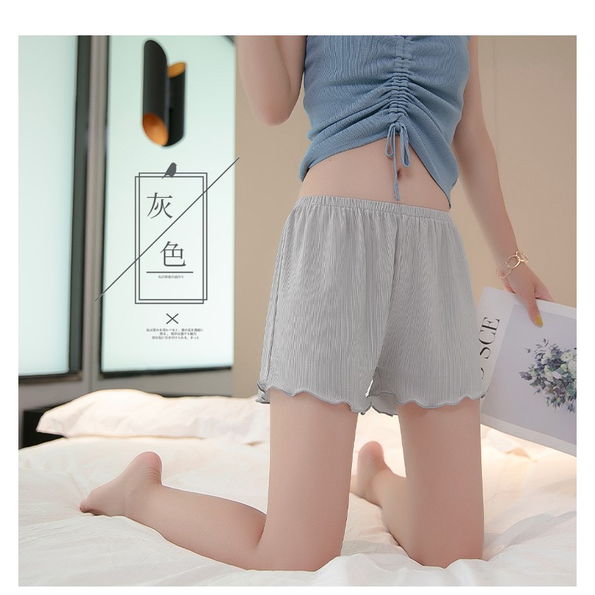 Quần đùi nữ Len tăm VNXK | Quần Short Nữ Cotton Vải Thái Mềm Mịn Thoáng Mát