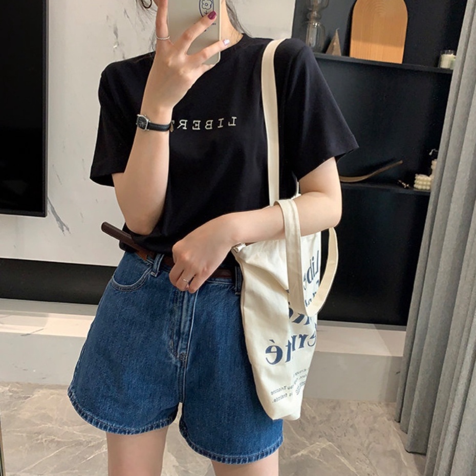 Áo Thun Nam Nữ Áo Phông Unisex Chất Cotton 4 Chiều Cổ Tròn Tay Ngắn In Chữ Thời Trang Antini AT22-SP4 | BigBuy360 - bigbuy360.vn