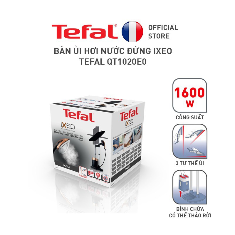 Bàn ủi hơi nước cầm tay dạng đứng Tefal QT1020E0