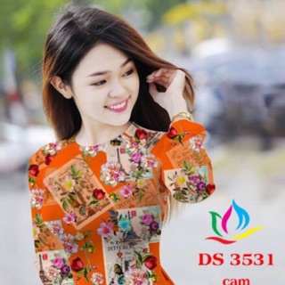 Vải áo dài lụa tằm ý -320k /1 bộ