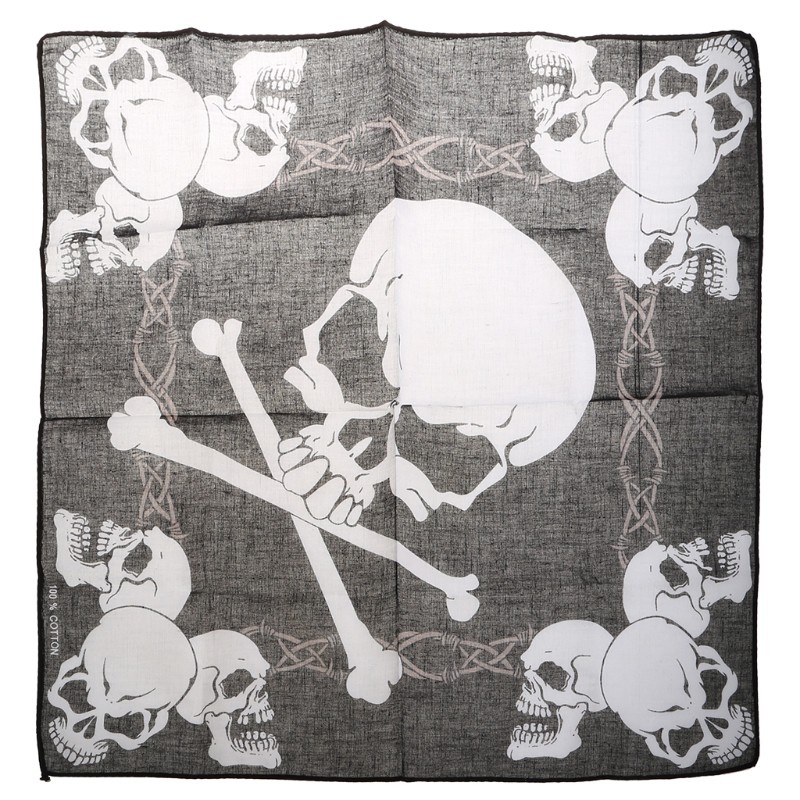 Khăn vuông 54x54cm in nhiều họa tiết cá tính