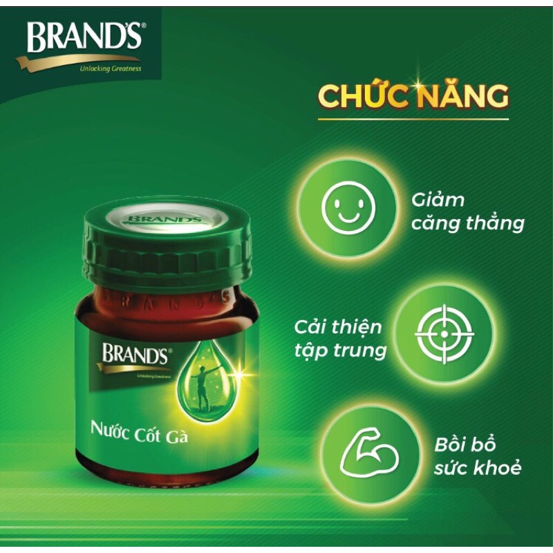 Nước cốt gà Bramd’s 70ml/ hũ nhập từ Thái Lan