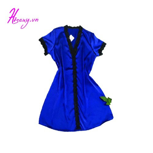 HISEXY Đầm Ngủ Pyjama Mặc Nhà Lụa Satin Đủ Size Dưới 75Kg (Có Kèm Video Thật) | BigBuy360 - bigbuy360.vn