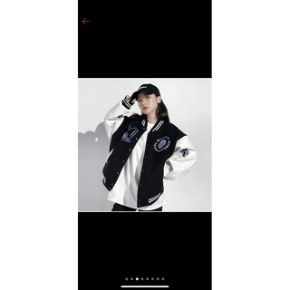 Áo khoác,áo bomber missout thân nỉ in logo unisex cực đẹp