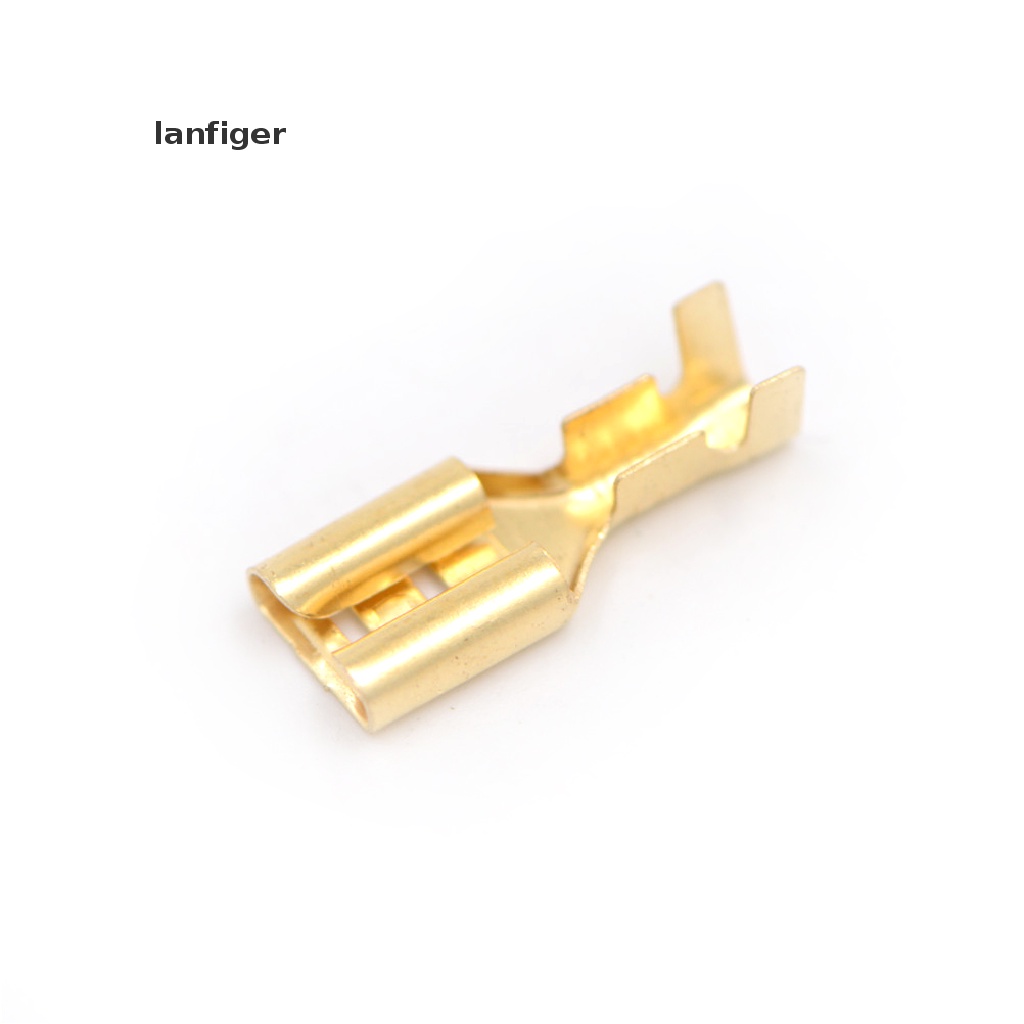 Set 100 Đầu Nối Dây Loa Xe Hơi 6.3mm