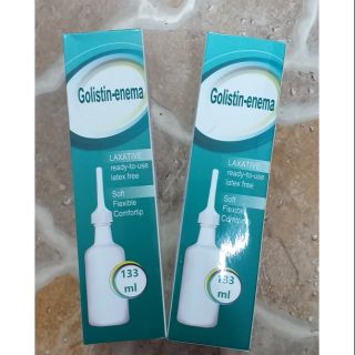 Gel thụt táo bón Golistin Enema cho trẻ em và người lớn