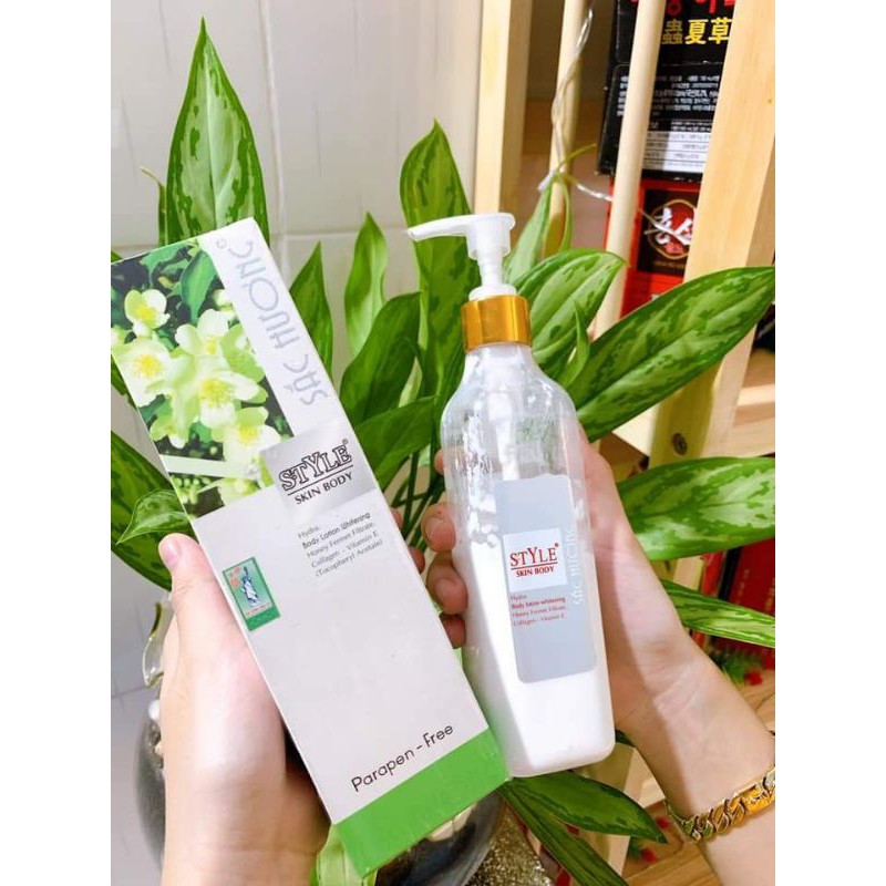 Kem dưỡng trắng da Body Sắc Hương 250ml