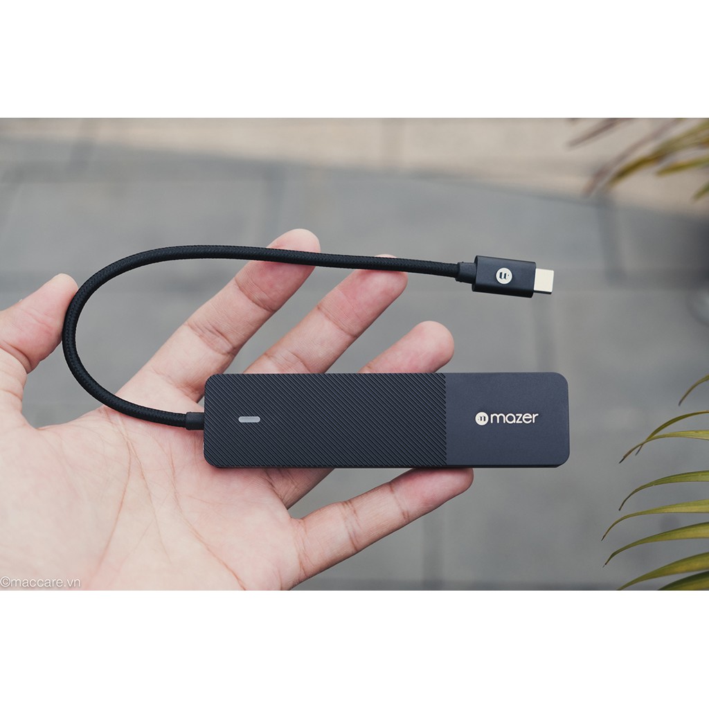 Cổng chuyển đổi Hub Mazer USB-C Multimedia Pro 6-in-1