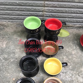 Combo 10 bộ cốc Bếp hâm nóng cafe + 100 viên nến