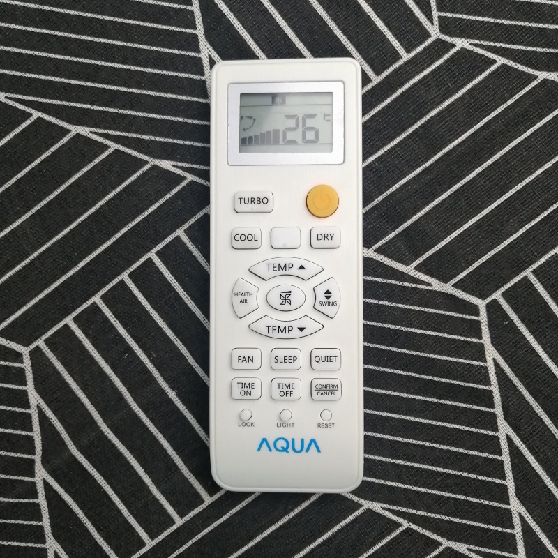 Điều Khiển điều hòa  AQUA 2 chiều nút cam