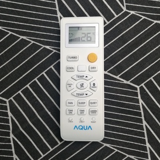 Điều khiển Remote máy lạnh AQUA 2 chiều nút cam