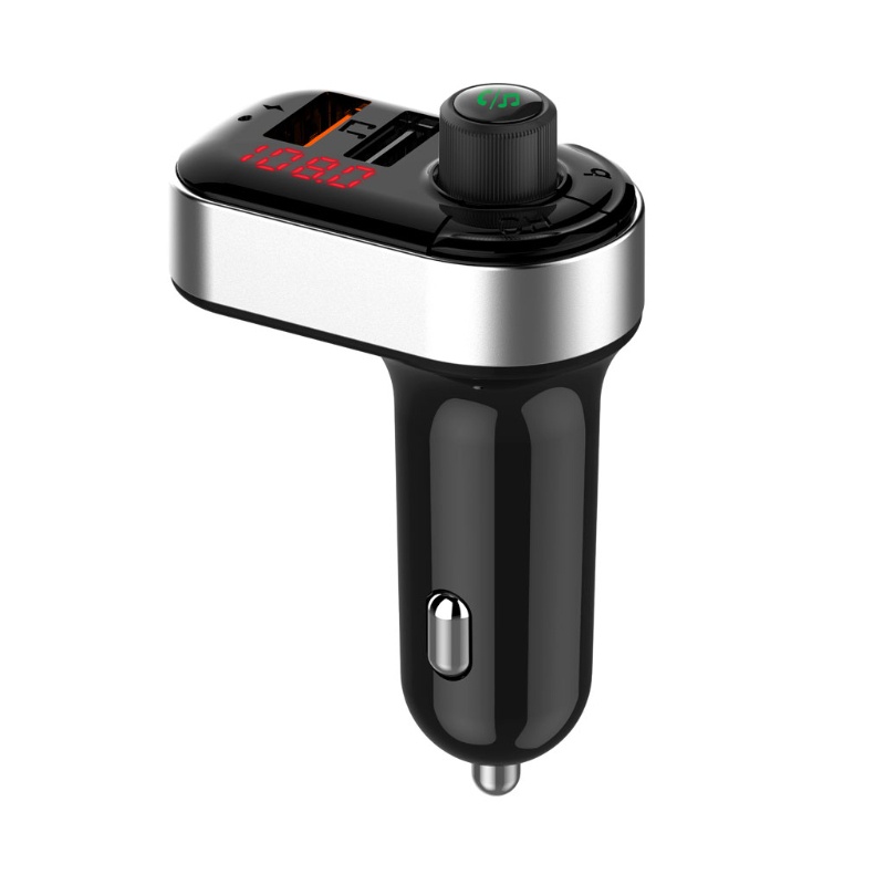 Máy Nghe Nhạc MP3 AUX-IN Kết Nối Bluetooth 5 0 Cổng USB Cho Xe Hơi