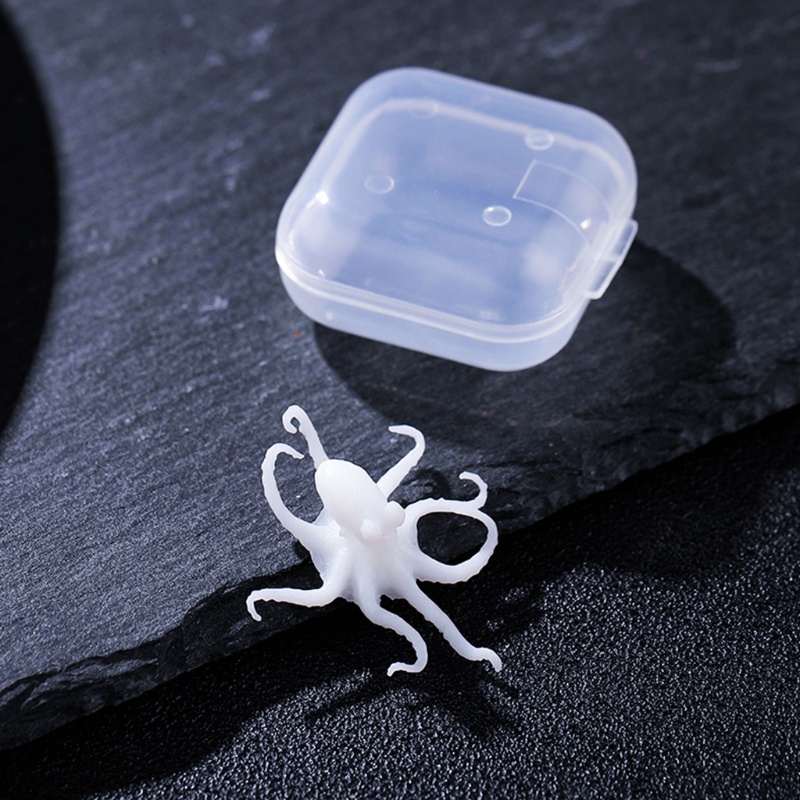 Mô Hình Bạch Tuộc 3D Bằng Nhựa Dùng Trang Trí Thủ Công DIY