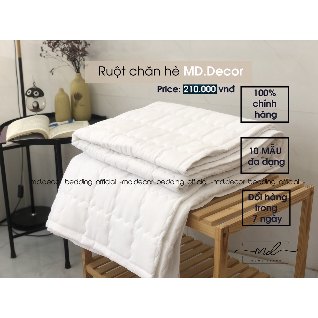 Ruột chăn hè MD.Decor Bedding CH35 loại mỏng mát cao cấp, không gây nóng nực khó chịu kích thước 2mx2m3