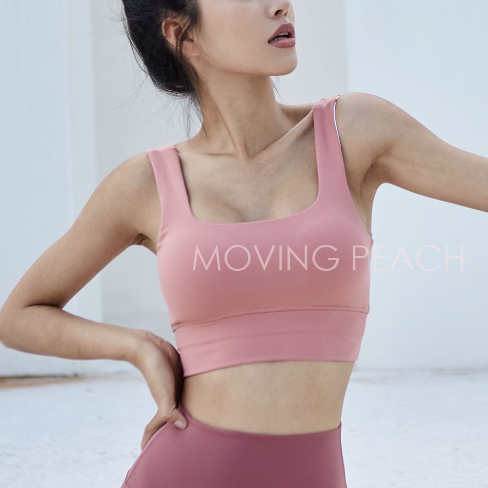 MOVING PEACH Áo lót thể thao  dành cho yoga gym nữ HBX