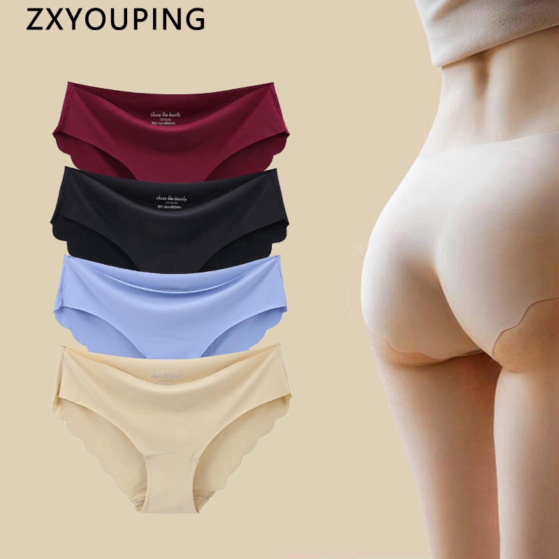 Quần lót mềm lưng thấp không đường may size lớn M-XXL quyến rũ dành cho nữ | BigBuy360 - bigbuy360.vn