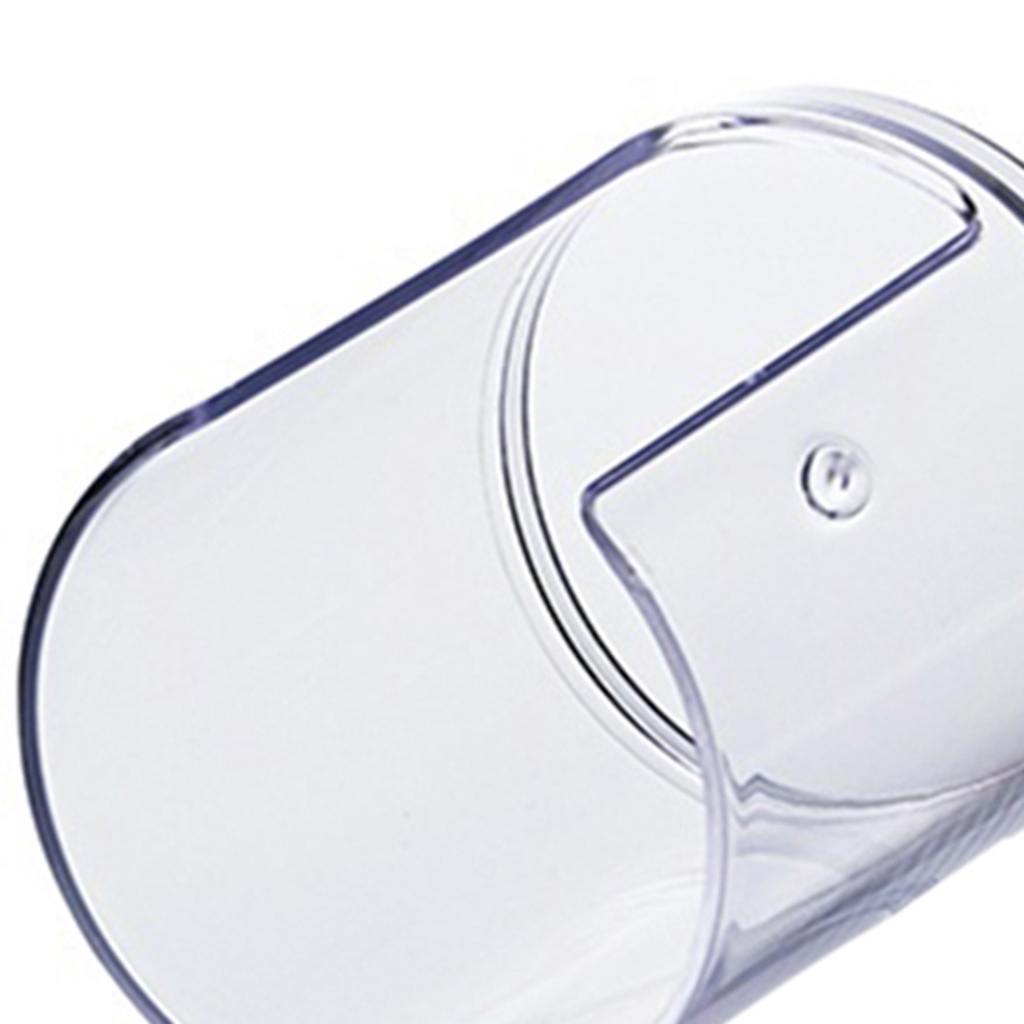 Hộp Nhựa Trong Suốt Đựng Tăm Bông / Bông Tẩy Trang Tiện Dụng Cho Nhà Tắm