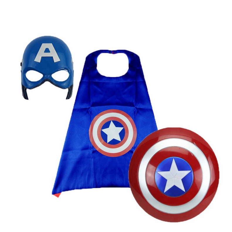 Bộ đồ chơi Hóa Trang Marvel Nhân Vật Đội Trưởng Mỹ Độc Đáo Cho Ngày Halloween,sinh nhật