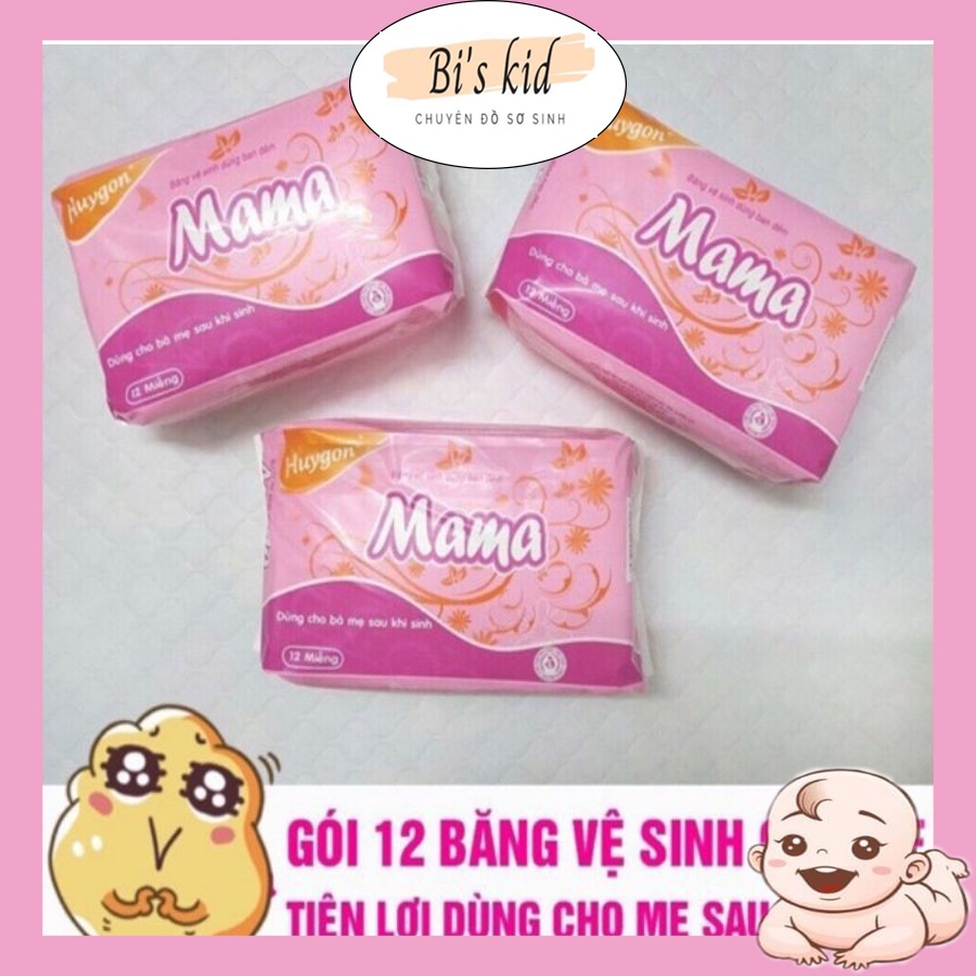 Băng vệ sinh 12 miếng cho mẹ sau sinh