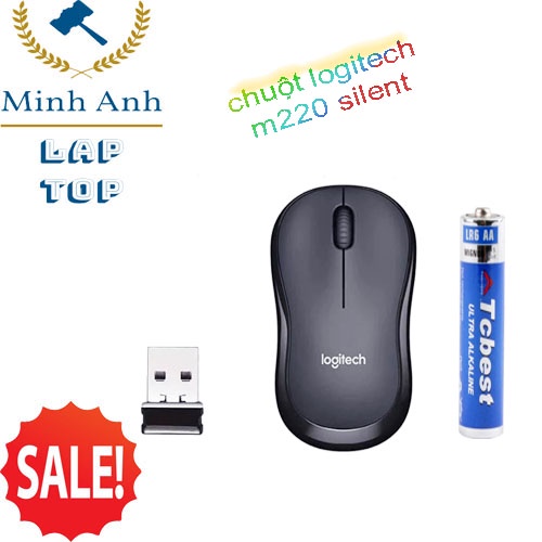 Chuột máy tính không dây logitech M220 bảo hành đổi mới trong 12 tháng