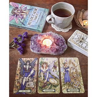 Bộ Bài Mystic Faerie Tarot Kit (Guu Tarot Shop)