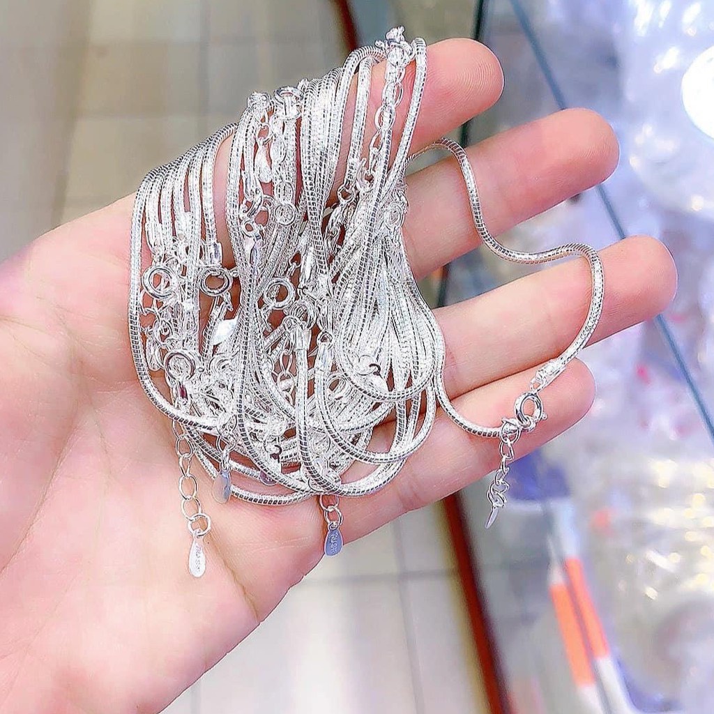 Lắc tay nữ - lắc tay nữ pan xuyên vòng bạc ta - phụ kiện thời trang