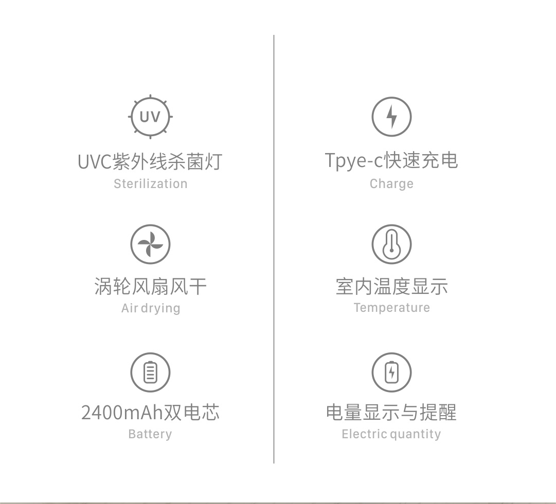 Dụng Cụ Lấy Kem Đánh Răng Khử Trùng Bằng Tia Uv Xiaomi