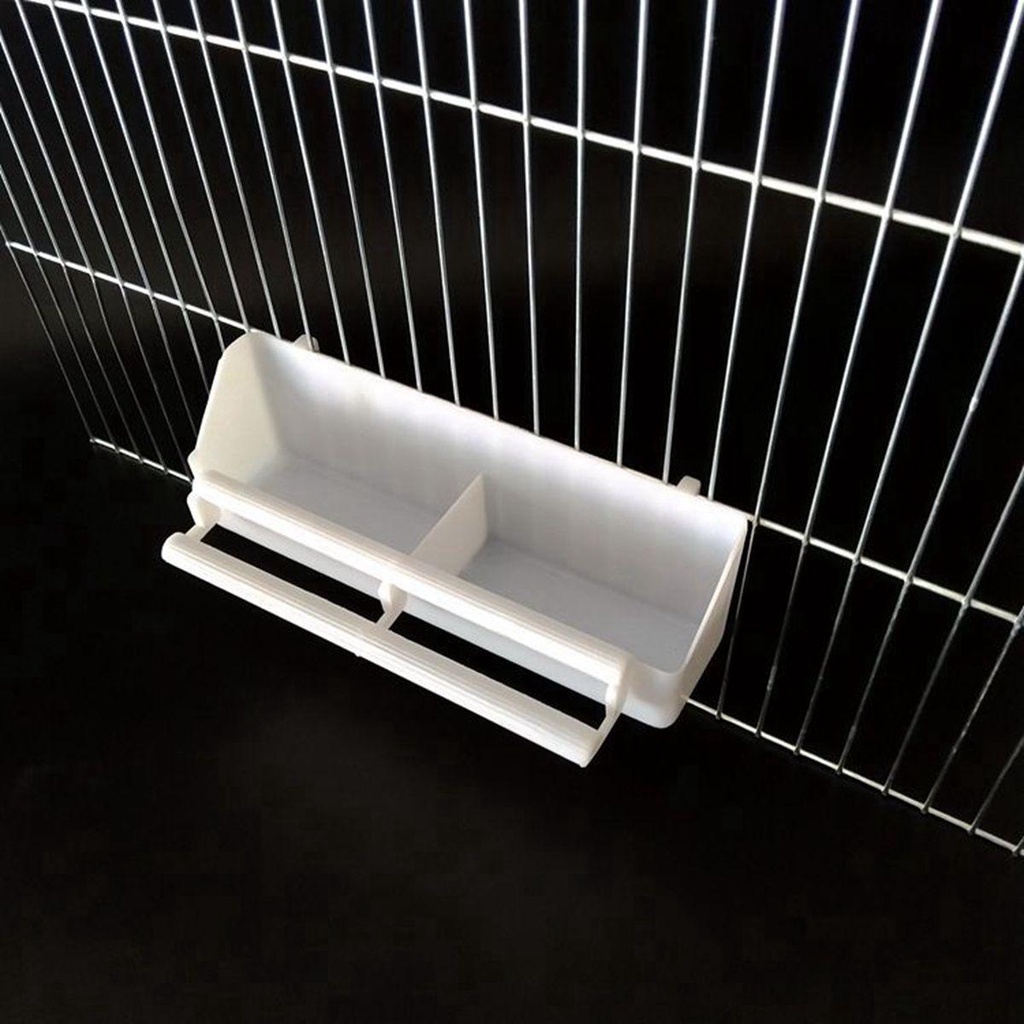 Khay Đựng Thức Ăn / Nước Uống Treo Lồng Chim Vẹt