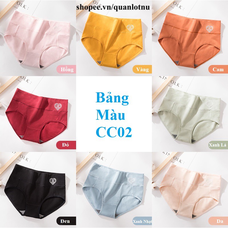 [Mã 12FASHIONSALE1 giảm 10K đơn 50K]  Quần Lót Cotton Gen Bụng Bóp Eo Màng Kháng Khuẩn Cao Cấp CC02 | BigBuy360 - bigbuy360.vn