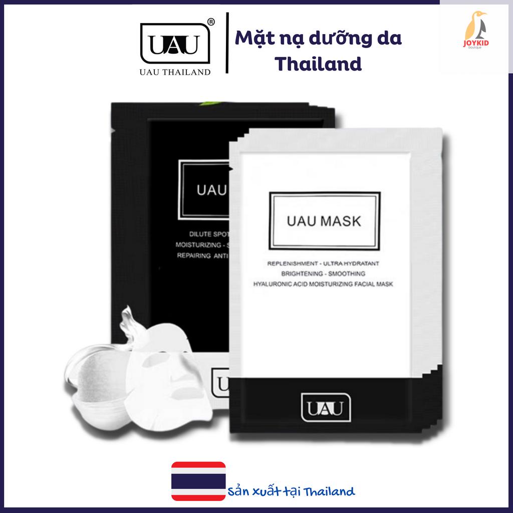 Mặt nạ UAU Mask Thái Lan dưỡng da, giúp da trắng sáng, giảm nếp nhăn, xoá mờ thâm nám 10 miếng/hộp