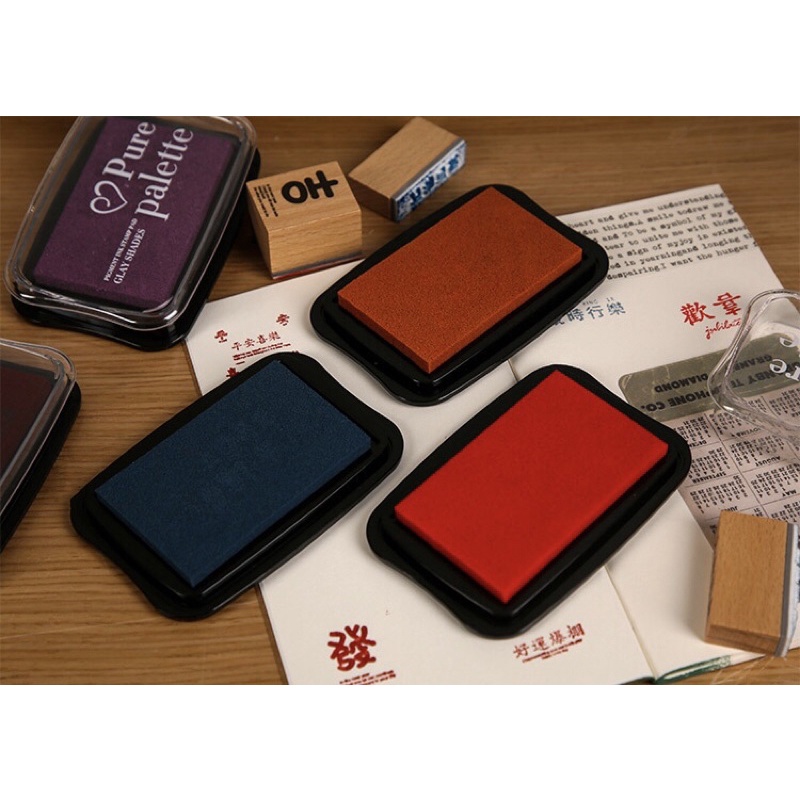 Hộp mực đóng dấu, in vân tay cao cấp Pure Palette