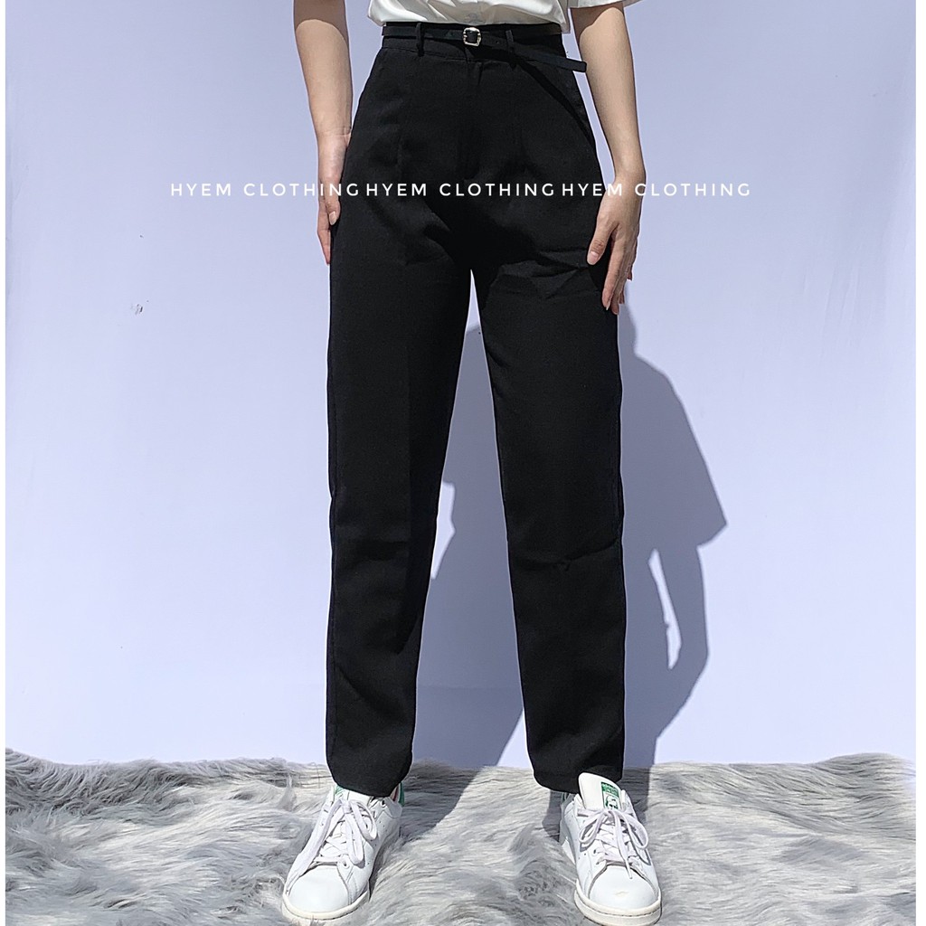 [Feedback] Quần Tây Baggy Lưng Cạp Siêu Cao Có Đĩa Đeo Nịt Công Sở Học Sinh | BigBuy360 - bigbuy360.vn