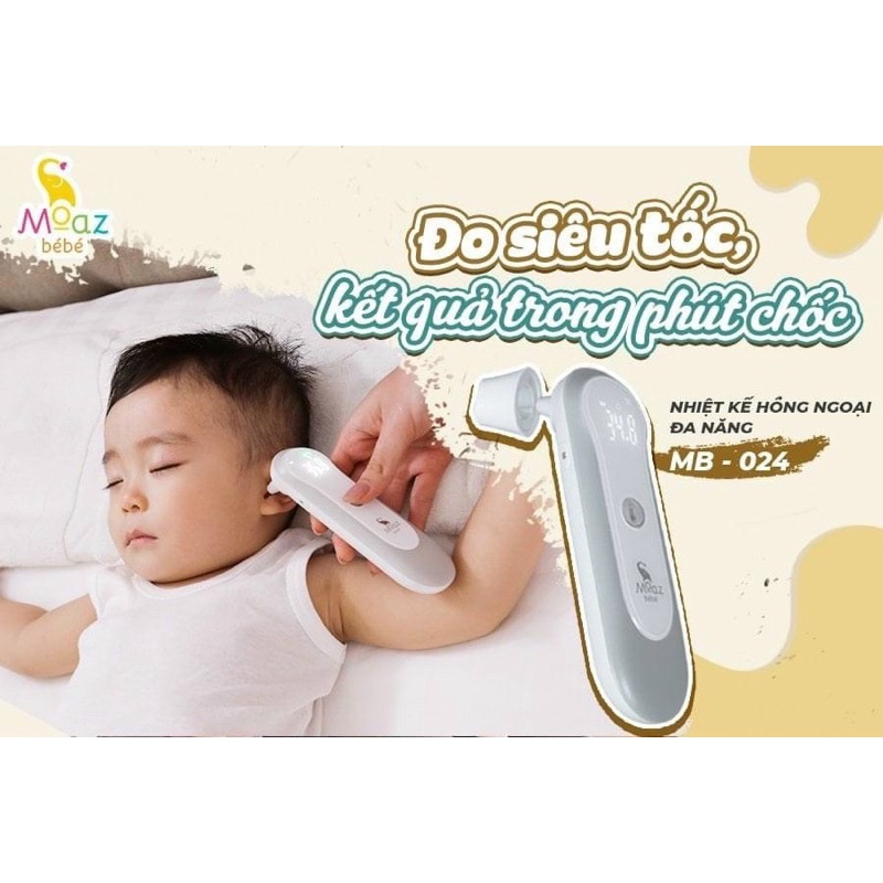 Nhiệt kế hồng ngoại đa năng Moaz BéBé - MB024