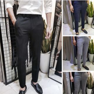 Quần tây âu nam ống côn hàn quốc đẹp a7
