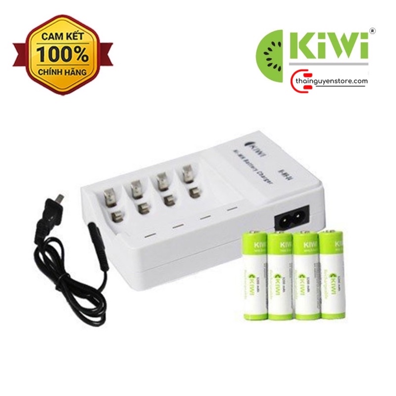 Pin sạc Kiwi 2800mAh Ni-MH AA 1,2V