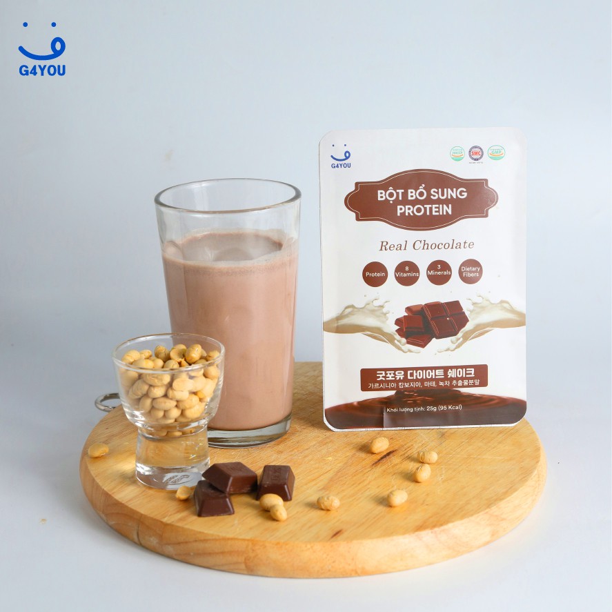 Combo 10 Gói Bột Diet Shake G4You Bổ Sung Năng Lượng 25G